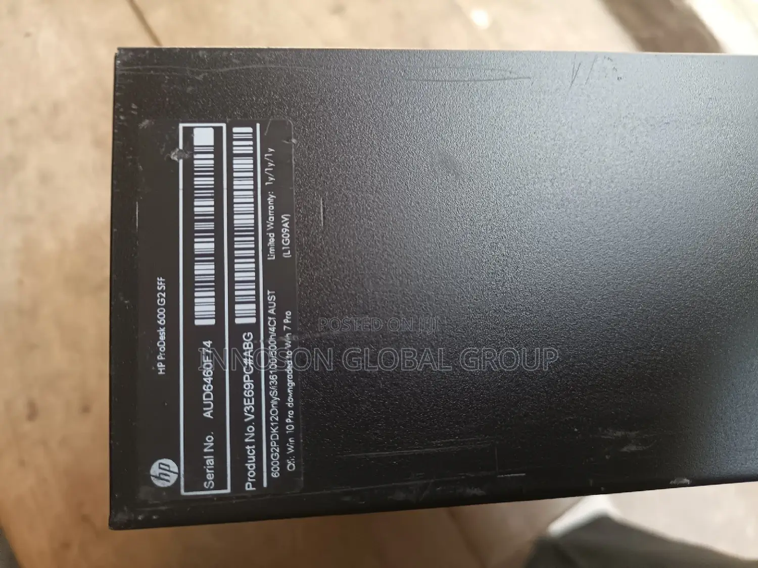 Desktop Computer HP ProDesk 600 4GB Intel Core i3 HDD 500GB