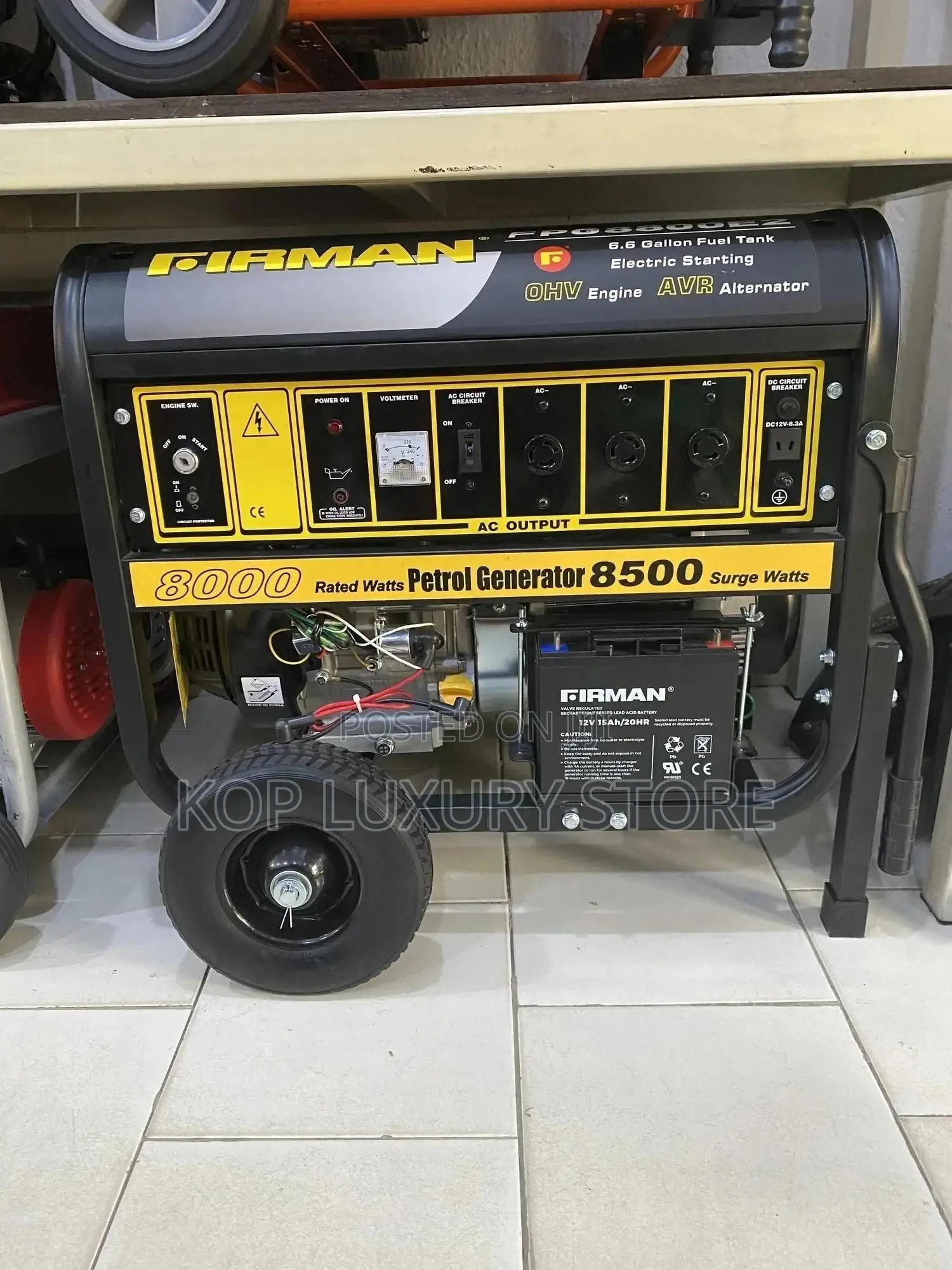 Firman Generator 8000 Watts