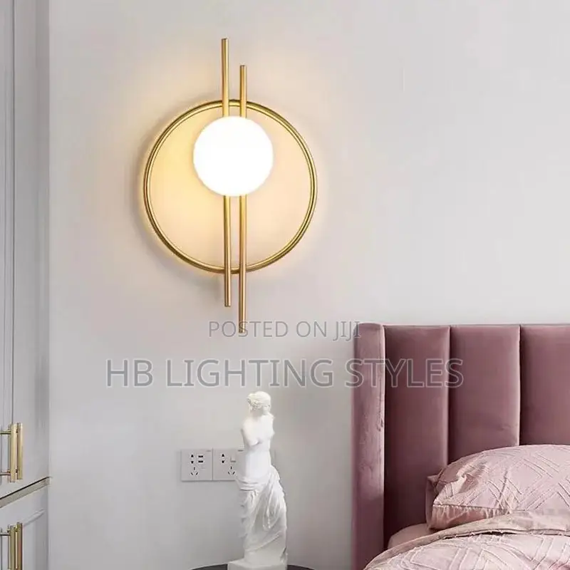 Modern Light Luxury E27 LED Wall Lamp