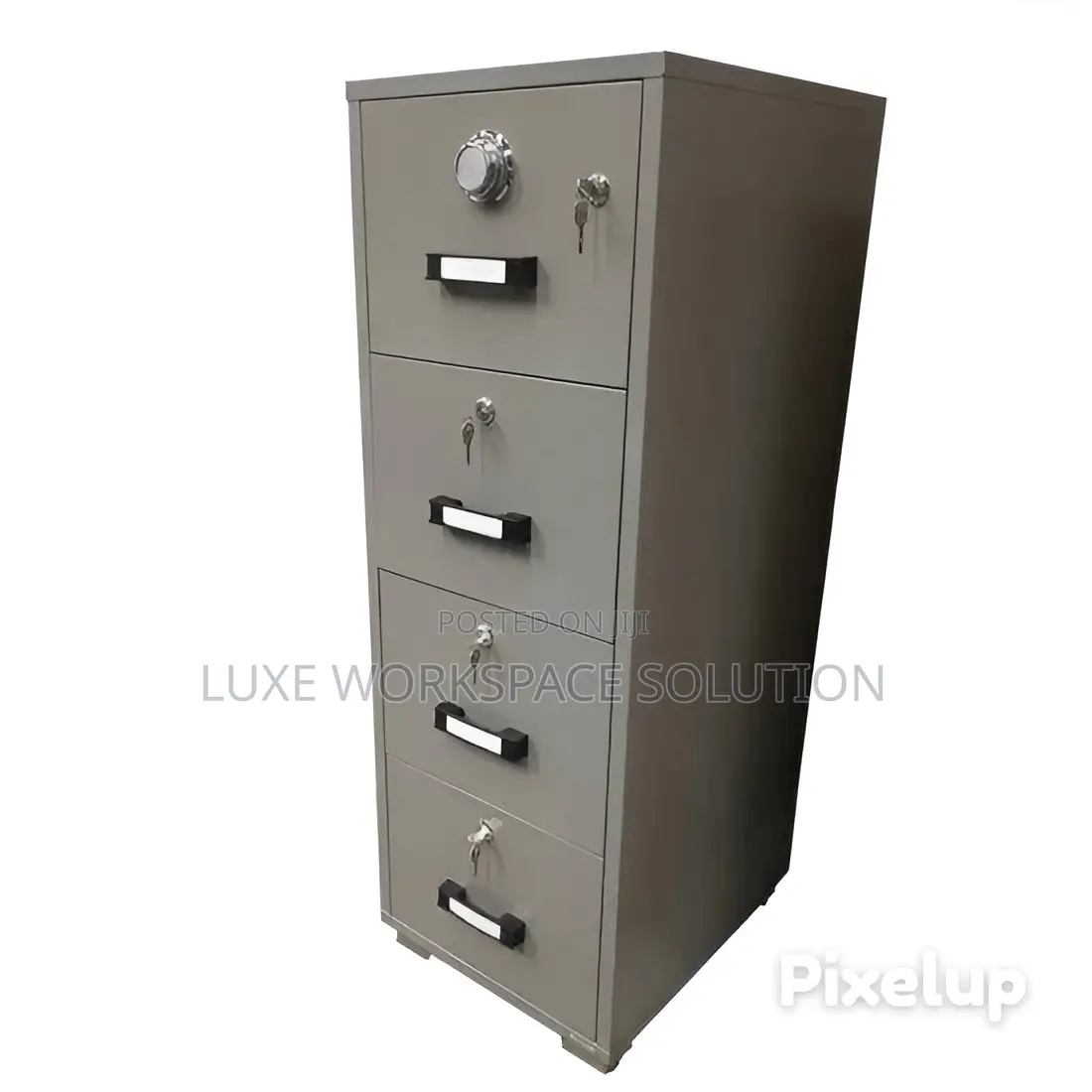 4 Drawers Fireproof Cabinet