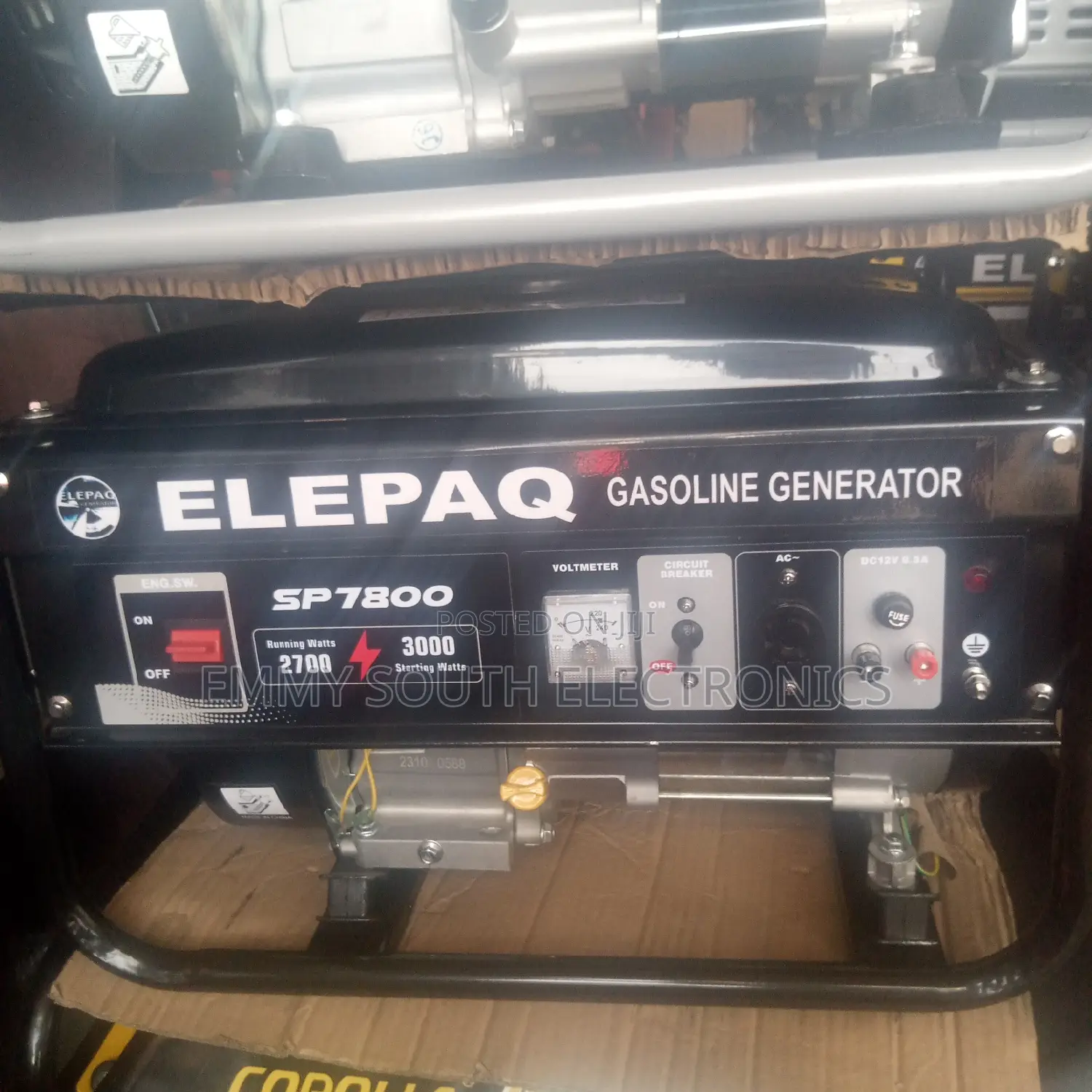 Original Copper Elepaq Petrol Generator Low Noise
