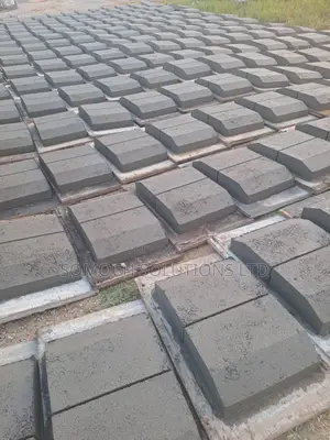 Julius Berger Kerbs Interlocks Concrete Blocks Building Mat