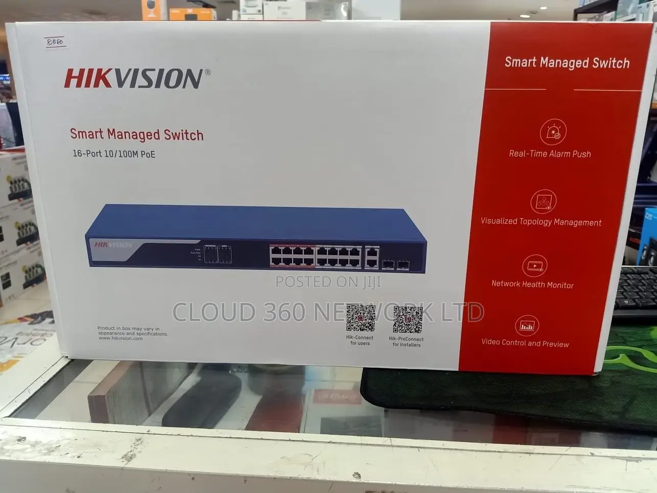 Hikvision DS-3E1318P-EI/M 16ports Switch Smart