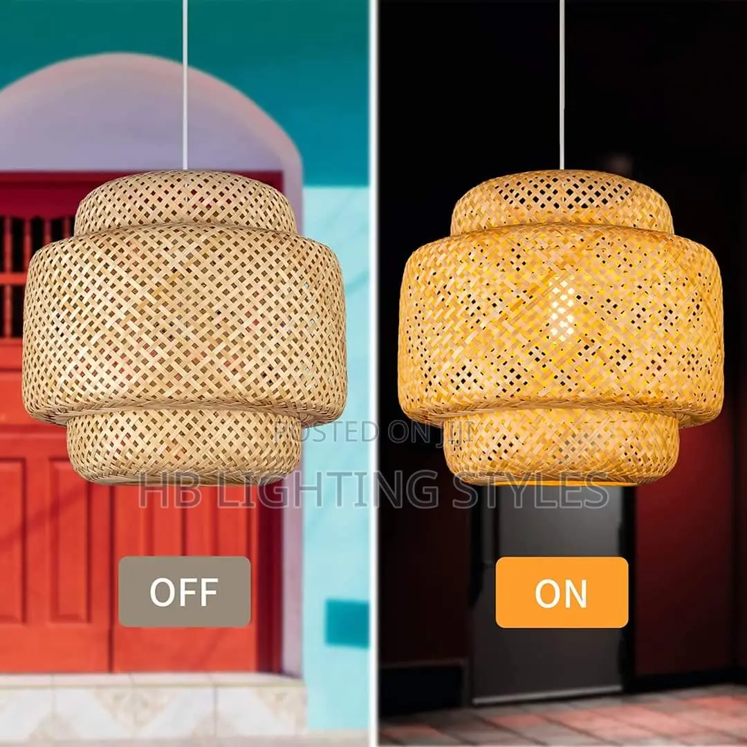 Big Size Bamboo Pendant Lamp