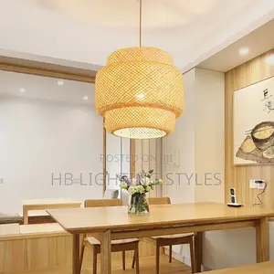 Big Size Bamboo Pendant Lamp