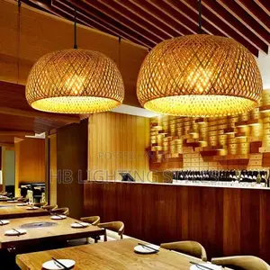 Big Size Bamboo Pendant Lamp