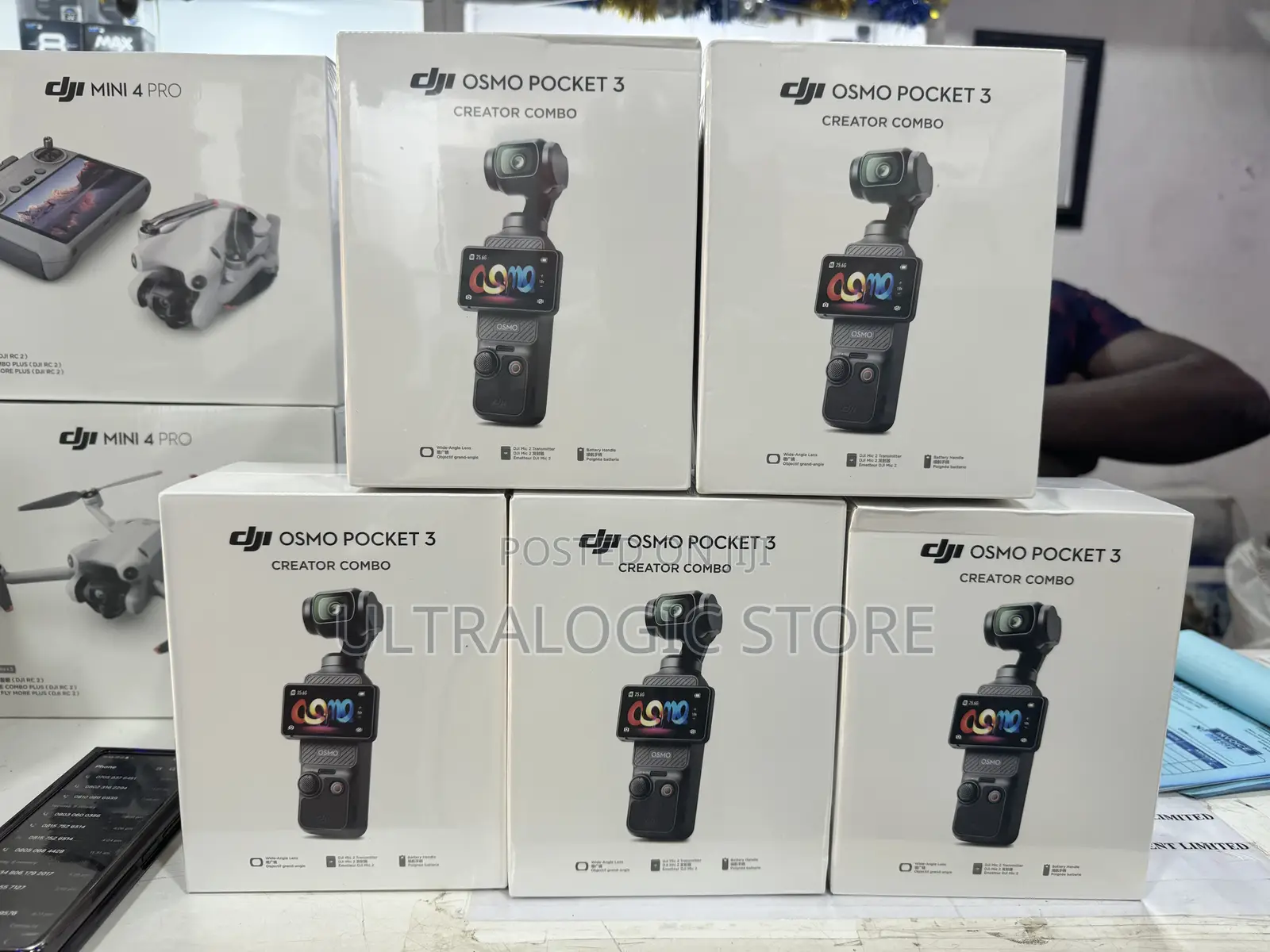 New Dji Osmo Pocket 3 Creator Combo Action Camera