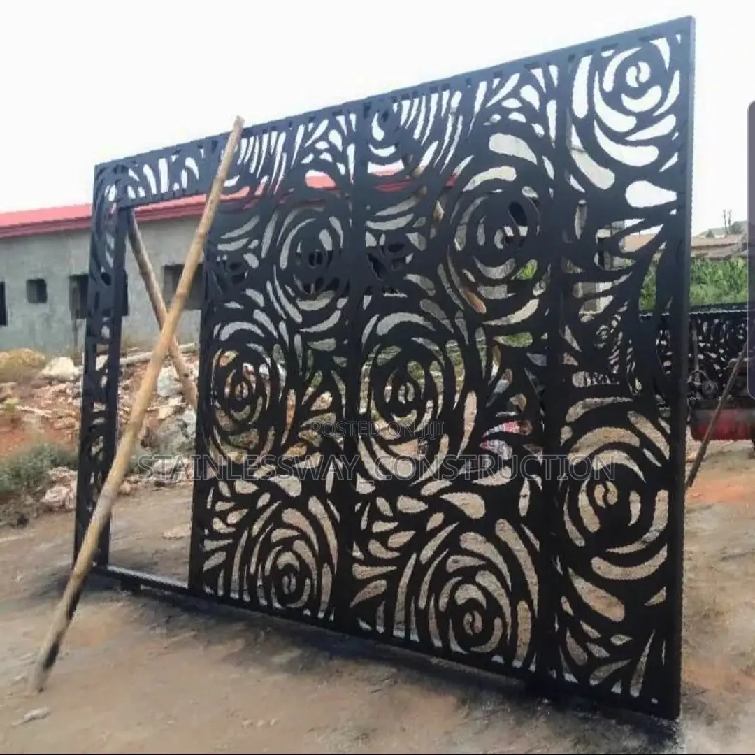 Black Color LASER CUT