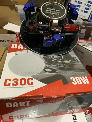 Dart Stereo Ceiling Speaker 30watts by 8ohms