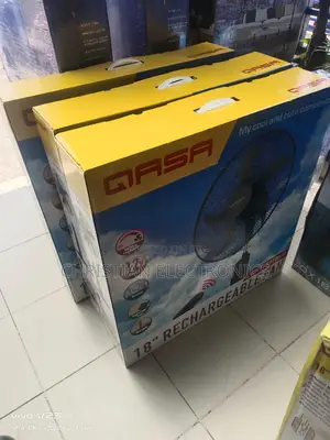 QASA 18" Rechargeable Fan Brand New