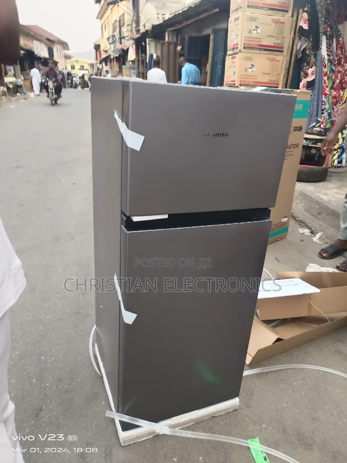 Hisense Ref172 Refrigerator Double Door