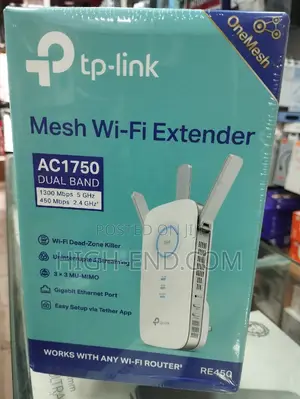 Tp Link Ac1750 Dual Re450 Mesh Wifi Extender