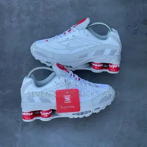 Premium Quality Supreme X Nike Shox Ride 2 Lùxury Sneakers