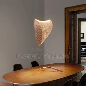 Wood Art Shade Lamp