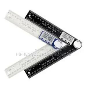 Digital Angle Finder Protractor - 2 in 1 Angle Finder Ruler
