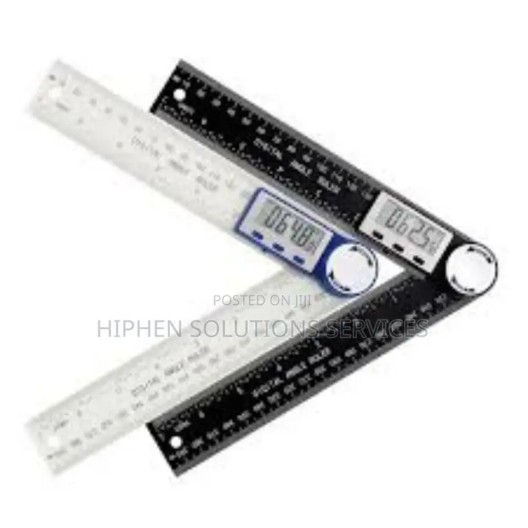 Digital Angle Finder Protractor - 2 in 1 Angle Finder Ruler
