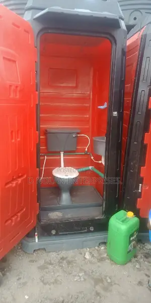 Mobile Toilet Room With The Waste Tank Complete