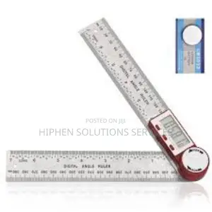200mm Stainless Steel Digital Angle Rule