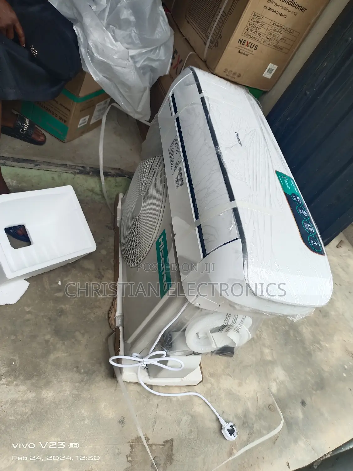 Hisense 1hp Split Air Conditioner Brand New