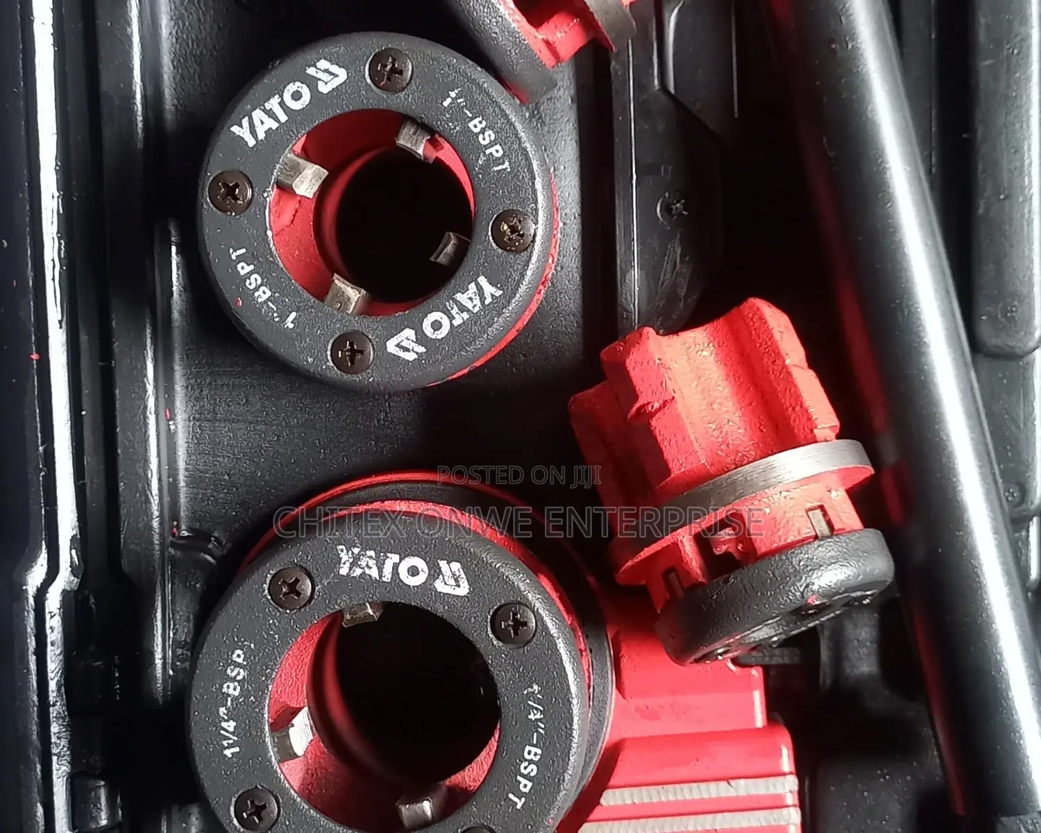 Manual Ratchet Pipe Threader Set