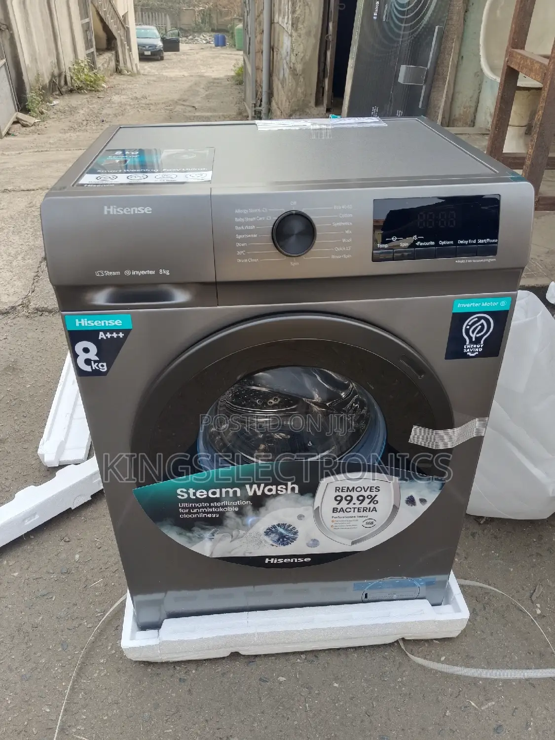 8kg Front Loader Automatic Washing Machine
