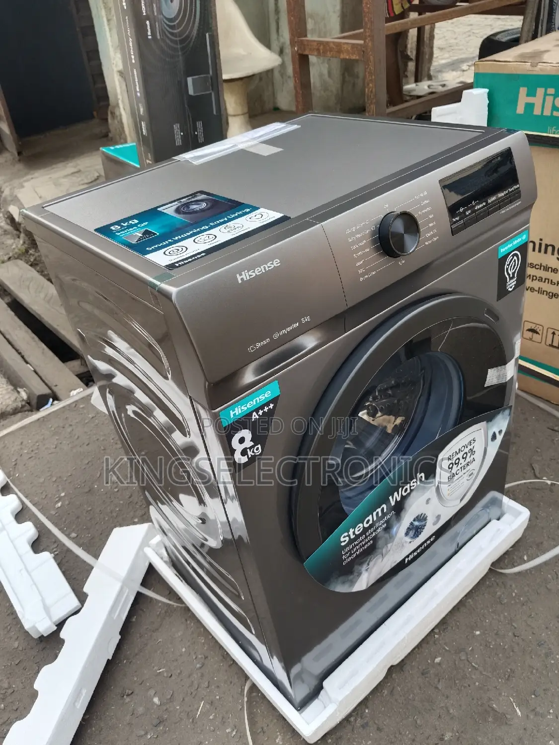 8kg Front Loader Automatic Washing Machine