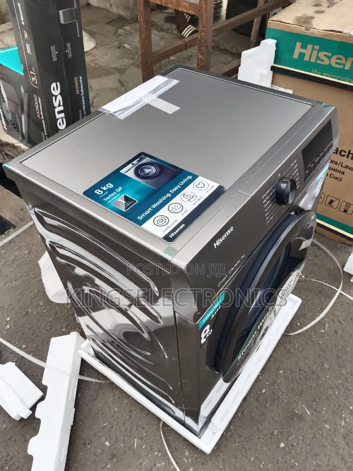 8kg Front Loader Automatic Washing Machine