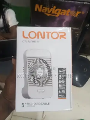 A Quality Lontor Rechargeable Tabel Mini Fan