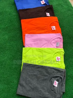 Unisex Plain Tshirt
