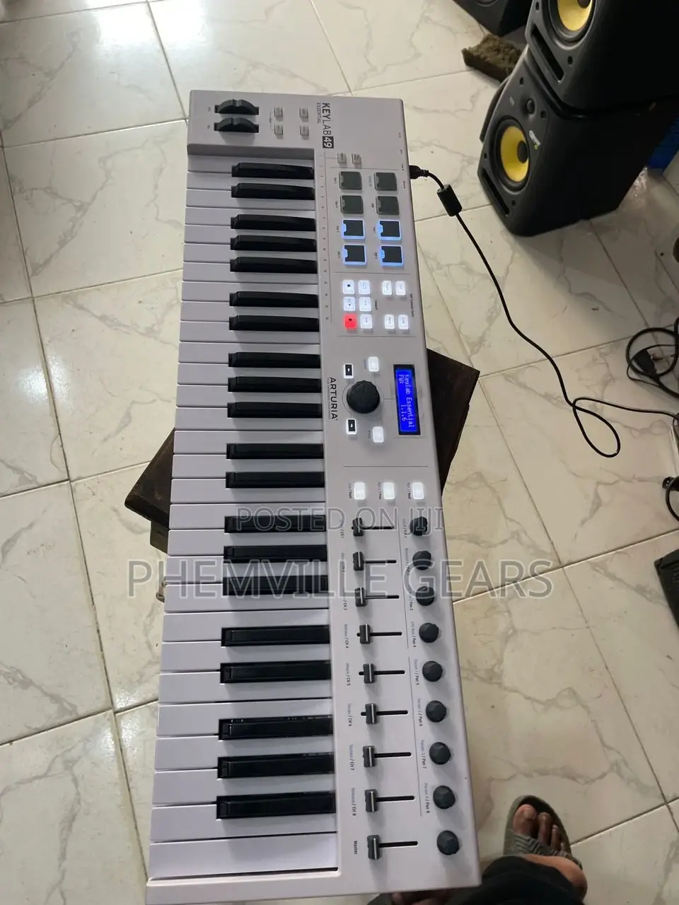 UK Used Keylab 49 Essential Midi Keyboard