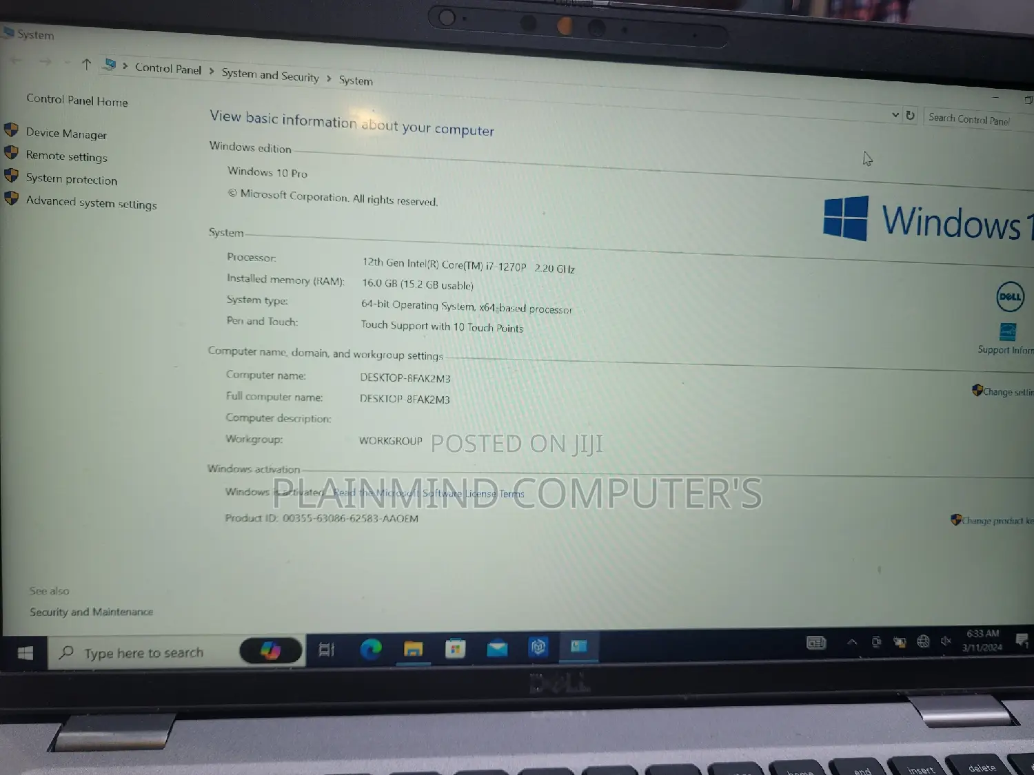 Laptop Dell Latitude 5431 16GB Intel Core I7 SSD 512GB