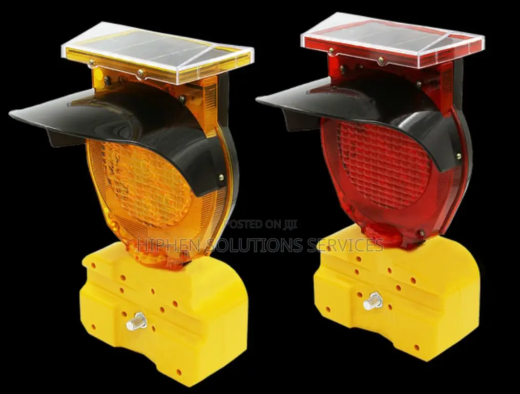 Solar Flashing Road Construction Warning