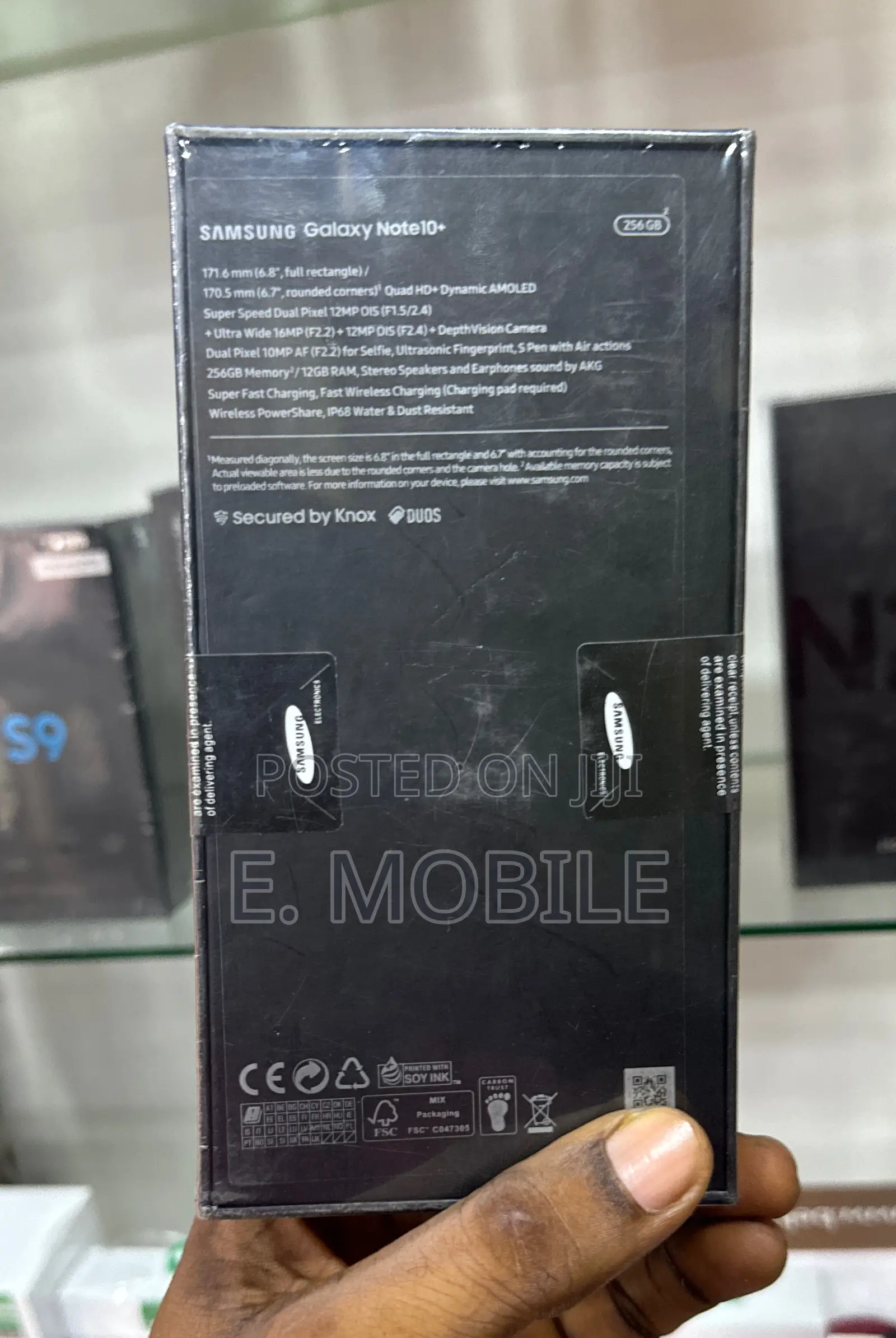 New Samsung Galaxy Note 10 Plus 256 GB Black