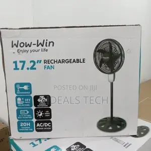 Cost-Efficient Wow-Win 17.2 Rechargeable Fan