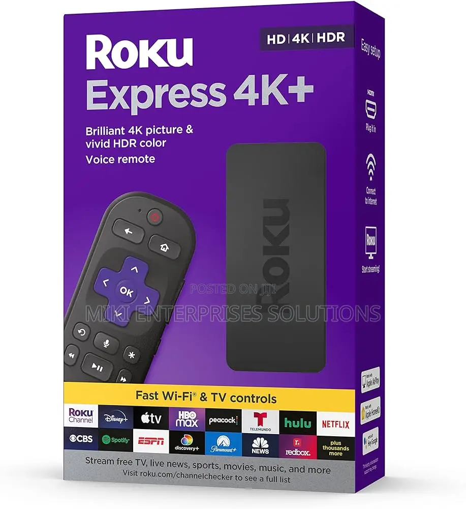 Roku Express + Streaming Media Player Hd/4
