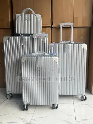 Set of 4 Aluminum Luggage Box