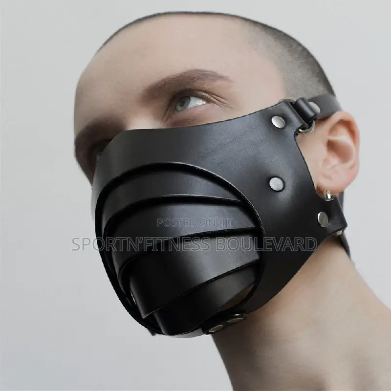 Gothic Punk PU Leather Mask