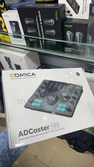 Comica Adcaster C2 Audio Mixer for Podcast and Streaming