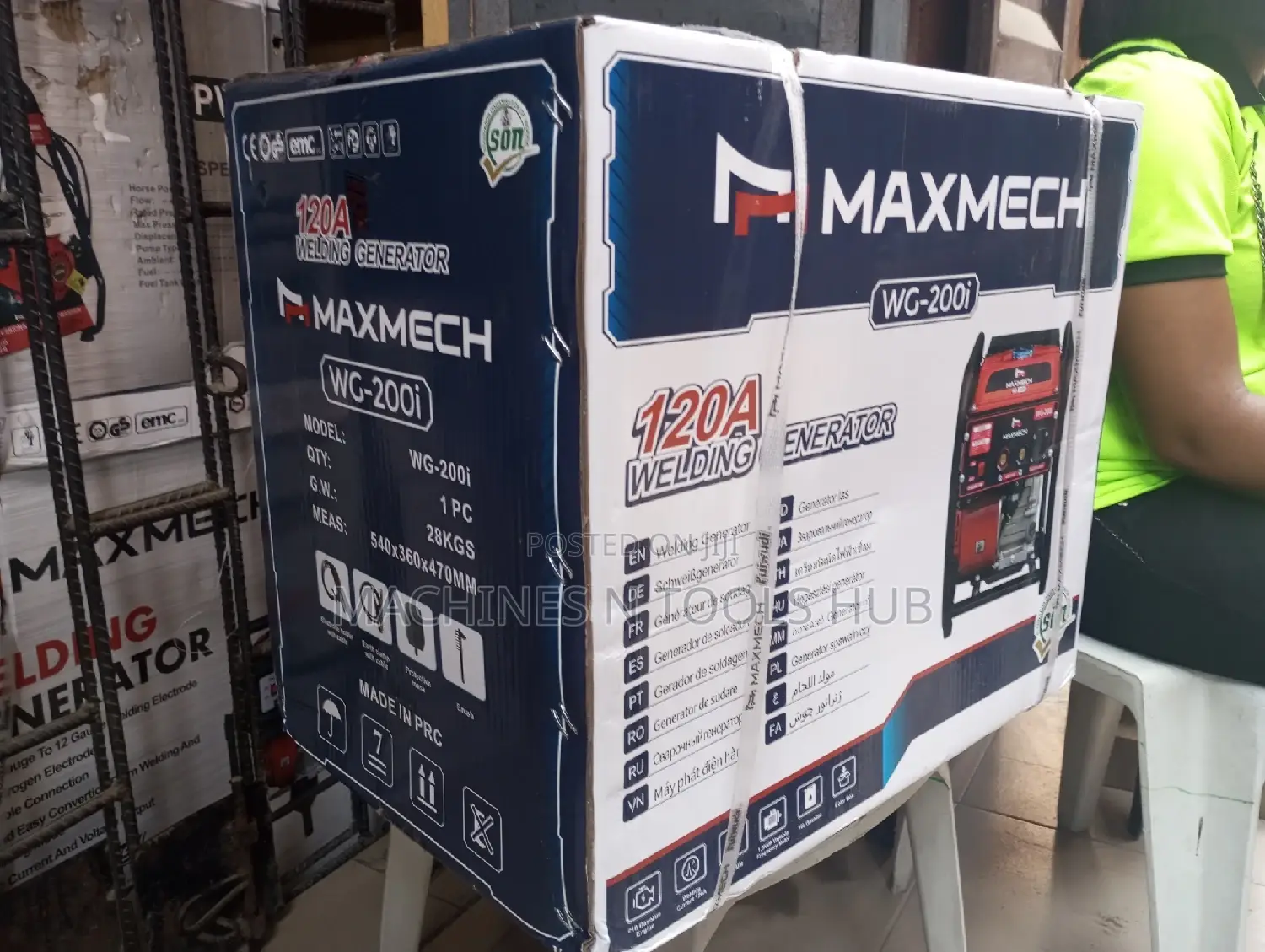 Maxmech 120A Welding Generator
