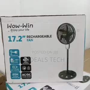 Brand-New Wow-Win 17.2 Rechargeable Fan