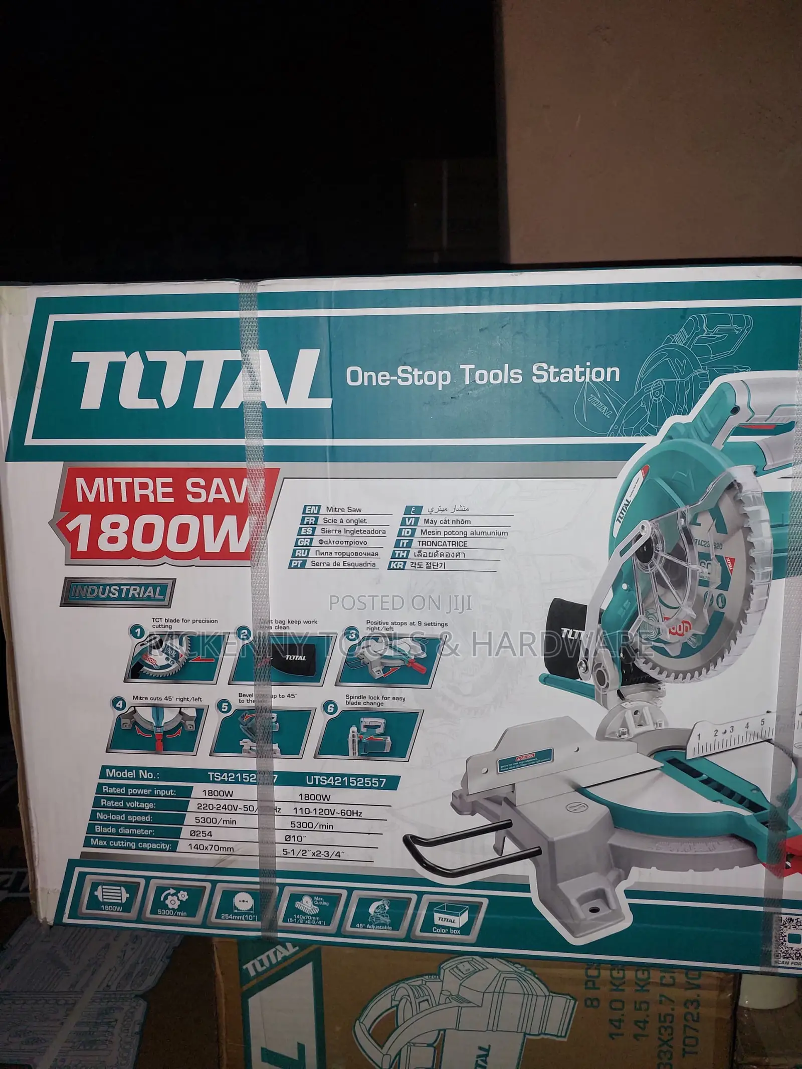 Electric Total Miter Saw 10"