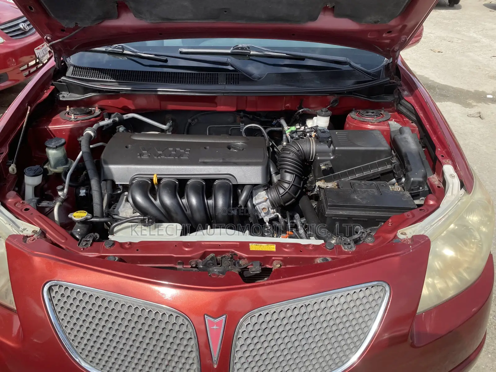Pontiac Vibe 2007 Red