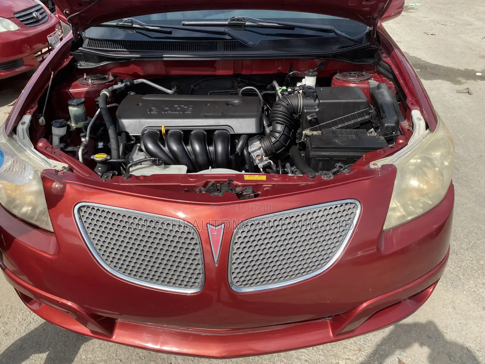 Pontiac Vibe 2007 Red
