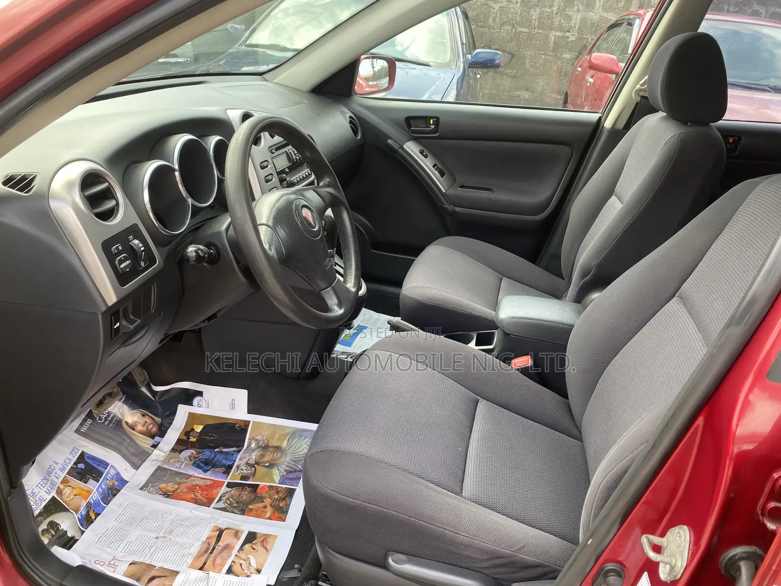 Pontiac Vibe 2007 Red
