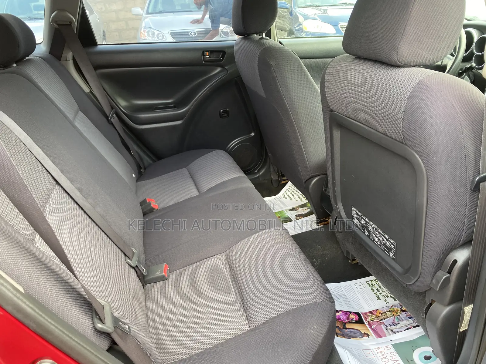 Pontiac Vibe 2007 Red