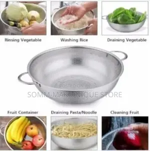 Stainless Steel Metal Sieve - 6pcs
