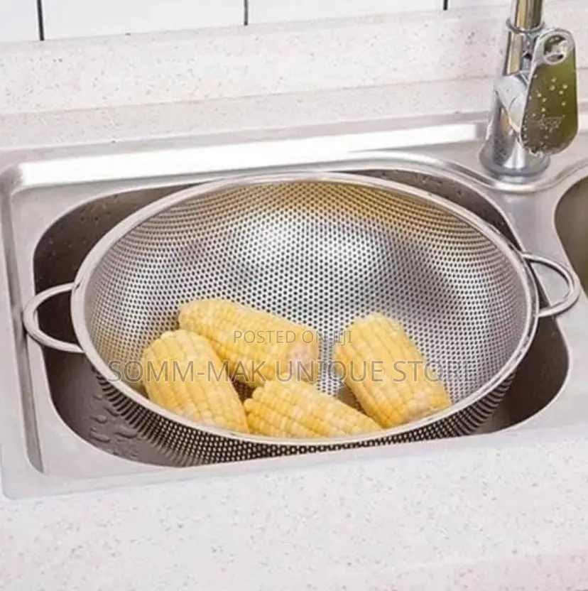 Stainless Steel Metal Sieve - 6pcs