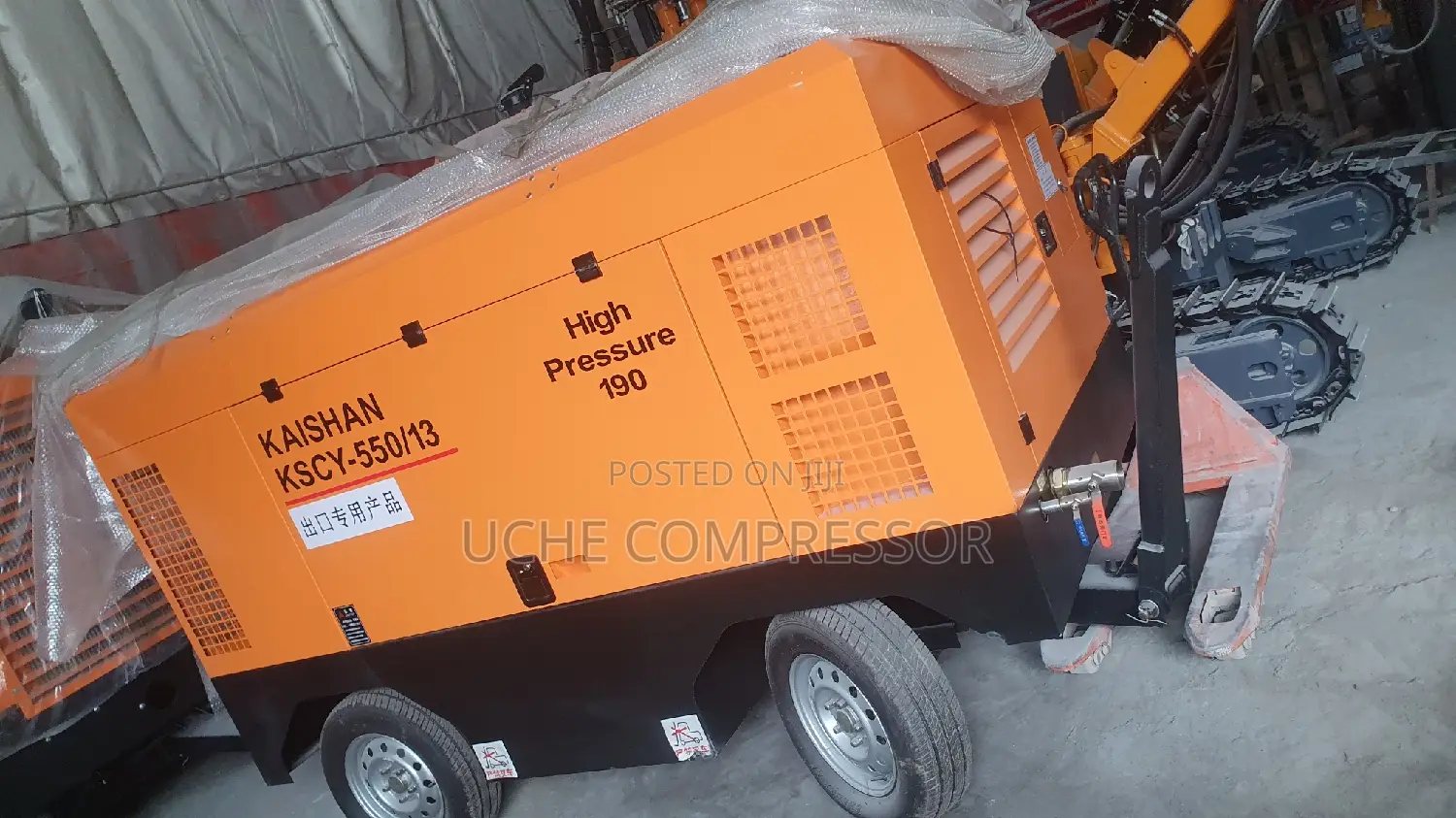 Mobile Air Compressor 6 Cylinder 13bar