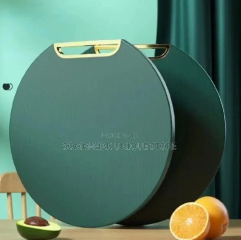Round Strong Chopping Board - Green