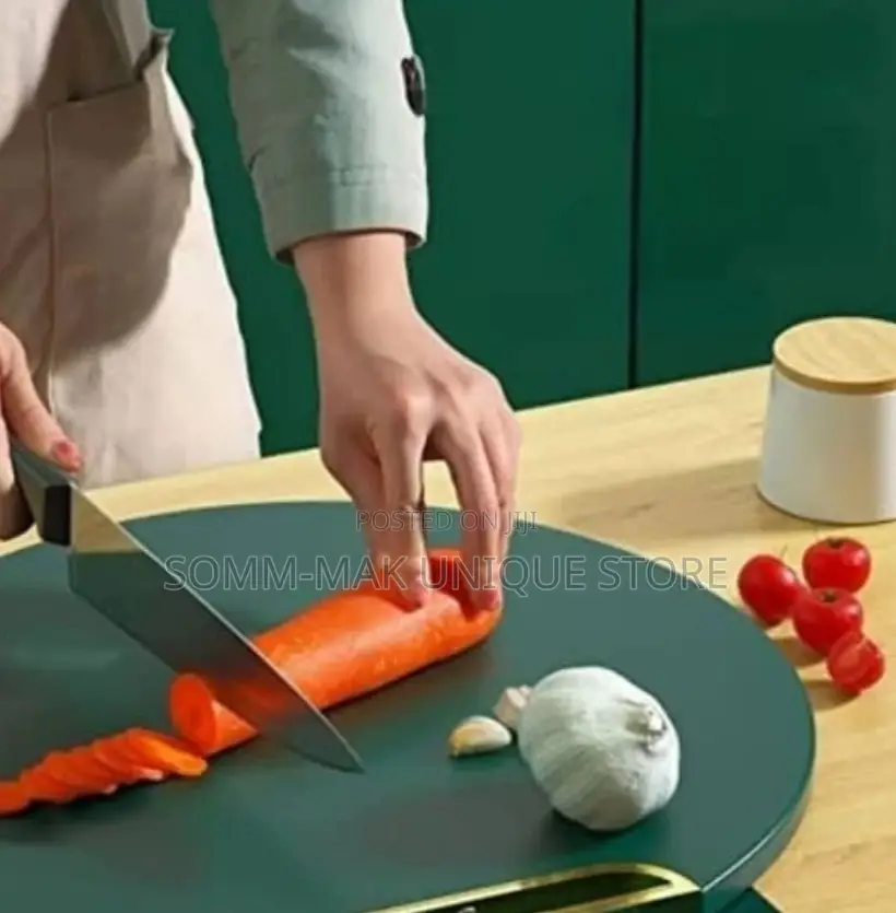 Round Strong Chopping Board - Green